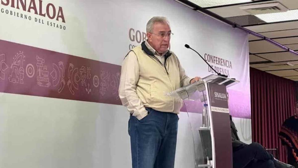 Rocha Moya se reunirá con AMLO este jueves en la CDMX 