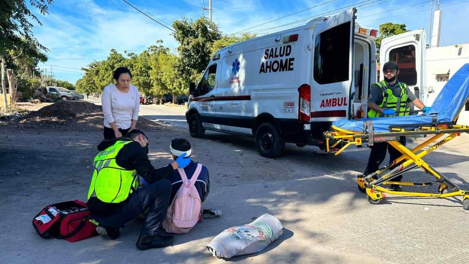 Iba por masa para hacer tamales y terminó arrollado por un vehículo en Los Mochis 