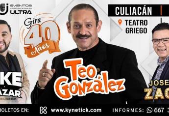 Teo González en Culiacán: Fecha, lugar y costo de los boletos