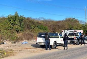 Localizan un hombre sin vida y signos de violencia en carretera El Recodo de Mazatlán