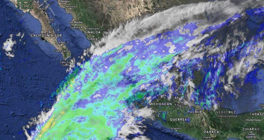 Frente frío continuará estacionario en el sureste del país