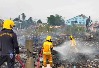 Tragedia en Tailandia: Explosión en fábrica de fuegos artificiales deja 23 muertos