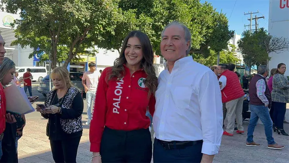 Paloma Sánchez y Eduardo Ortiz. FOTO: Luz Noticias