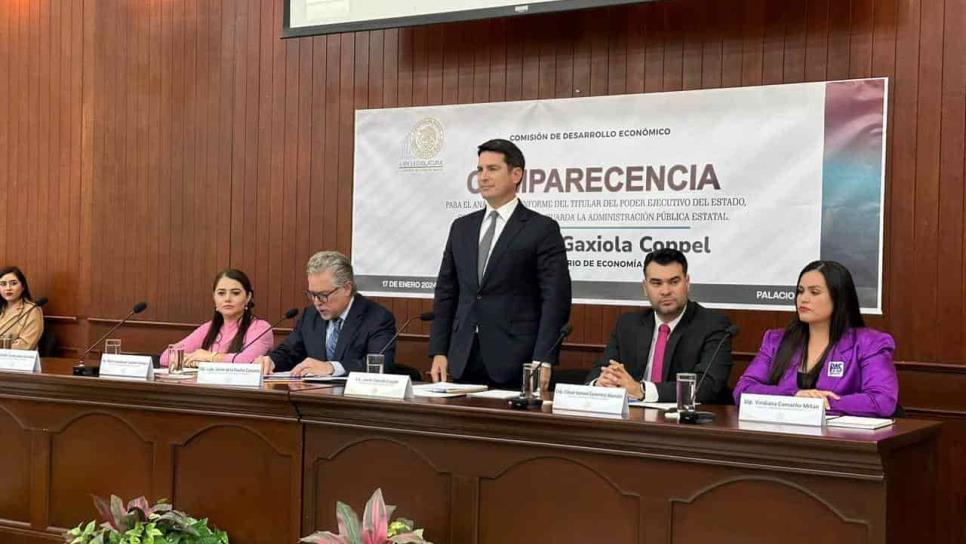 A dos años de gobierno, Sinaloa está en el top 10 de crecimiento económico: Javier Gaxiola 