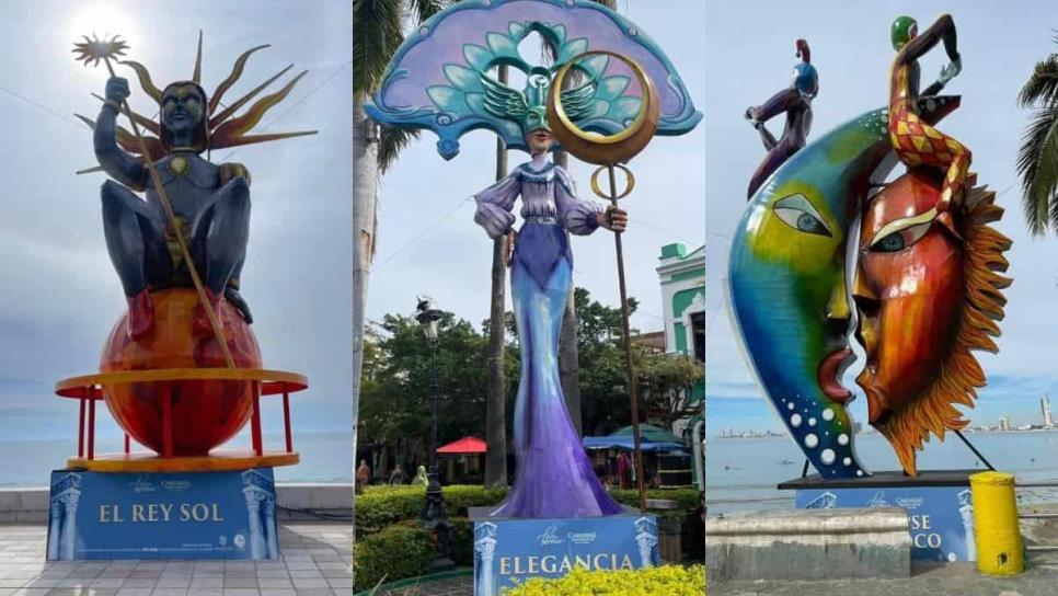 Carnaval de Mazatlán 2024: ¿Dónde están ubicados los monigotes de este año y cuáles son? 