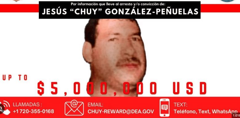 «Chuy» González: quién es y por qué es de los más buscados por Estados Unidos