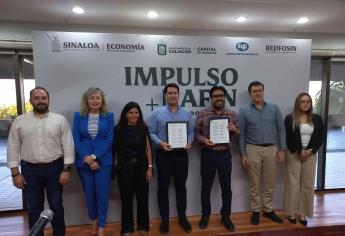 Gámez Mendívil firma convenio «Impulso Nafin» con la Secretaría de Economía