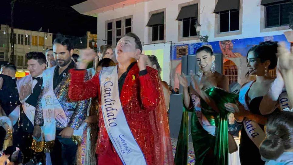 «Sueño cumplido»; con emoción, Héctor Limón recibe título de Rey de la Alegría del Carnaval de Mazatlán