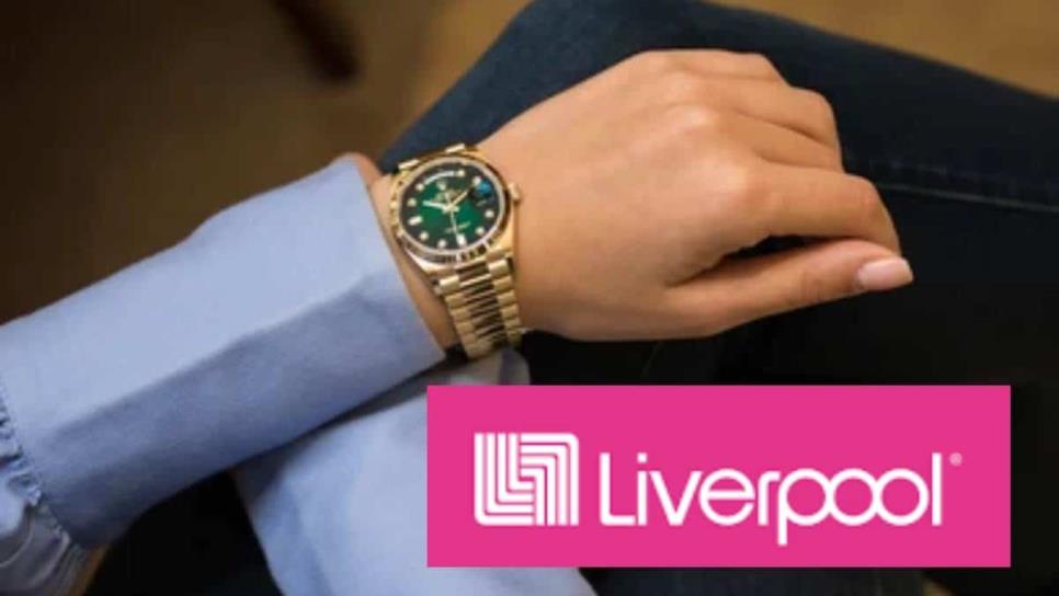 Liverpool rebaja hasta casi 10 mil pesos en estos relojes de lujo como marca Versace 