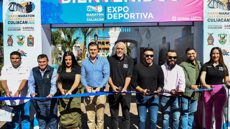 Se inaugura la Expo Deportiva del Maratón Internacional de Culiacán 2024