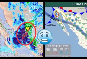 Pronostican más heladas y clima severo para Sinaloa: ¿qué día y en dónde?