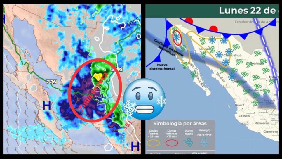 Pronostican más heladas y clima severo para Sinaloa: ¿qué día y en dónde?