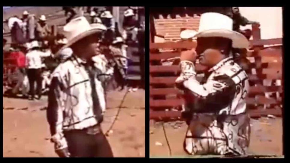 Así inició Julión Álvarez cantando en los jaripeos en Chiapas VIDEO