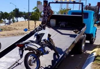 Policías logran asegurar 60 motocicletas en varios operativos en Culiacán