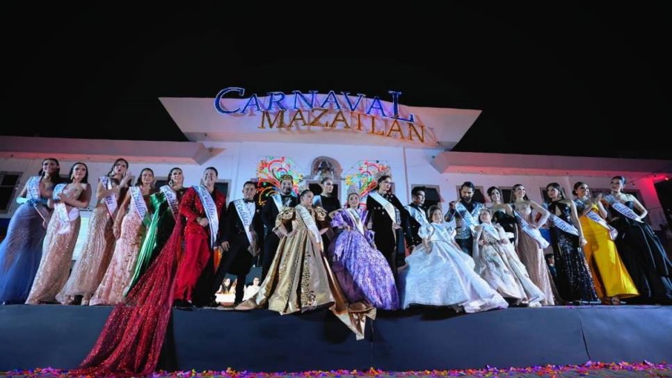 Carnaval de Mazatlán 2024: conoce la lista de reinas y reyes de la máxima fiesta mazatleca