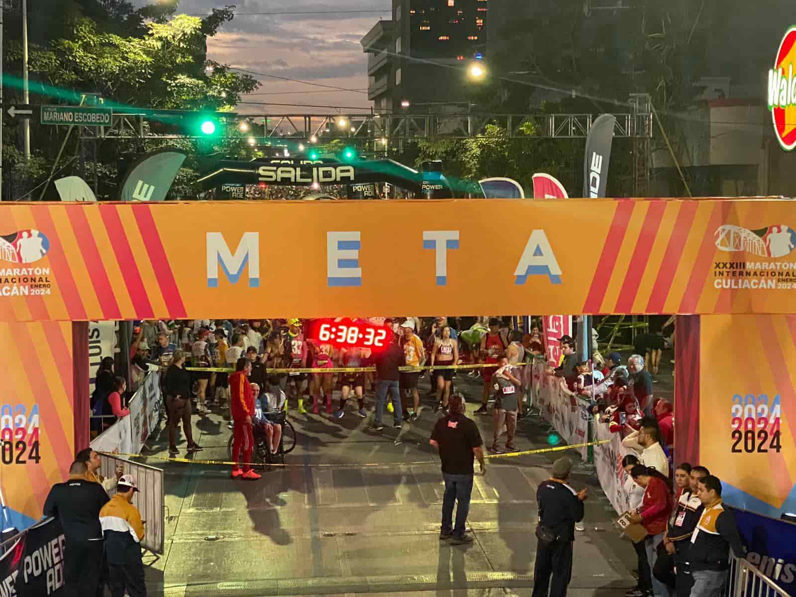 El Maratón Internacional de Culiacán 2024 fue todo un éxito este domingo. FOTO: Cortesía.