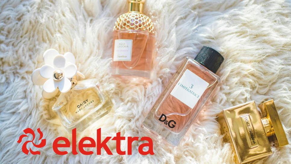 Elektra tiene perfumes de marcas de lujo con descuento; hay rebajas de más del 50 por ciento