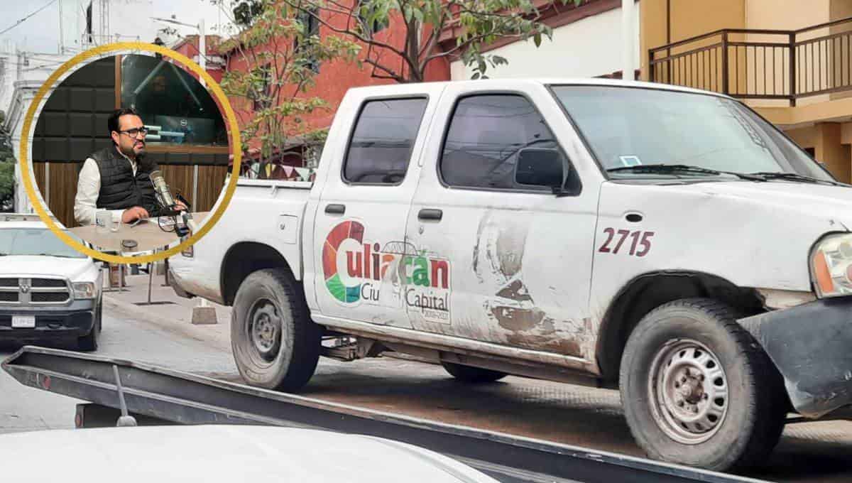 La unidad donde viajaban los trabajadores.