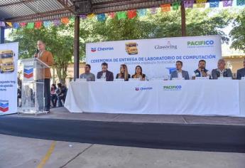 Inauguran Laboratorio de Medios en primaria de Los Mochis