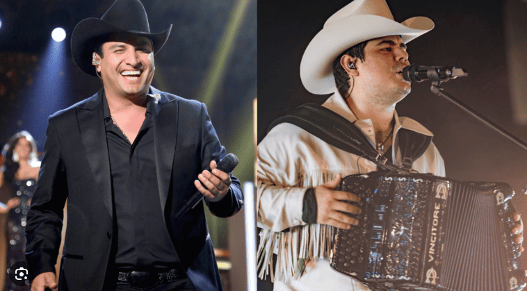 Julión Álvarez y Alfredo Olivas. | FOTO: Redes.