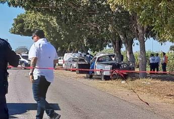 Muere joven navolatense tras choque en la sindicatura de La Palma