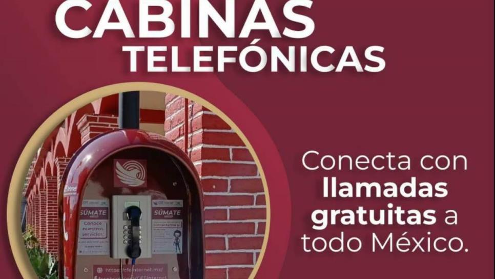 CFE instala cabinas telefónicas para hacer llamadas totalmente gratis, ¿dónde estarán?