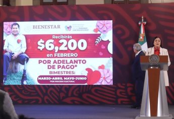 Este 29 de enero inicia adelanto de pagos de Pensiones de Bienestar por veda electoral