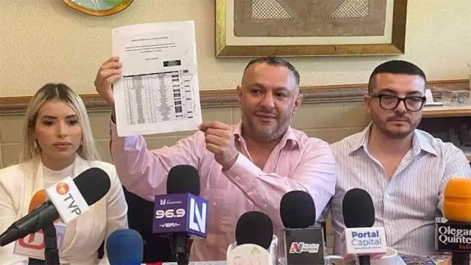 Alcántara Martínez dijo que existe el comentario que a lo mejor se puede cambiar el género o candidato.