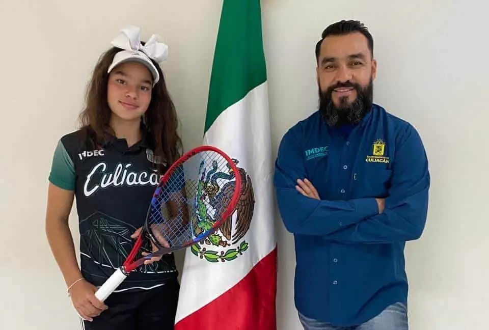 Monserrat es una de las 16 mejores tenistas en México. FOTO: IMDEC