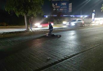 Paquetera de centro comercial muere arrollada sobre el bulevar Centenario, al surponiente de Los Mochis