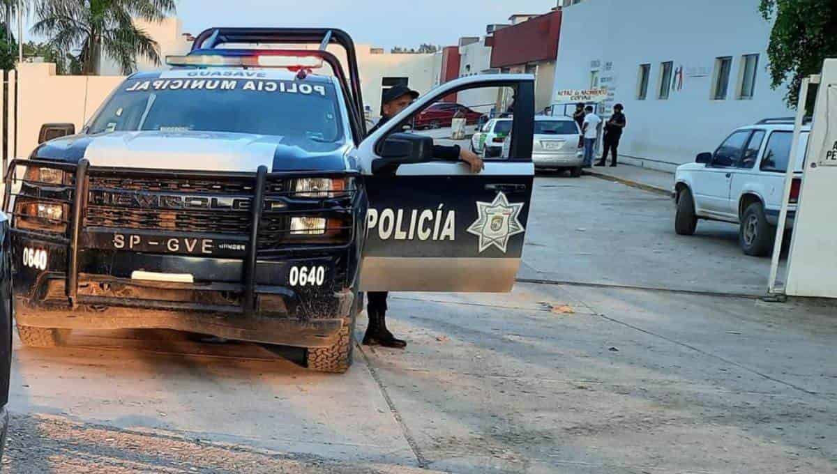 Elementos policiacos atendieron el llamado.