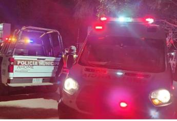 Joven resulta herido por disparo mientras convivía con amigos en Ahome