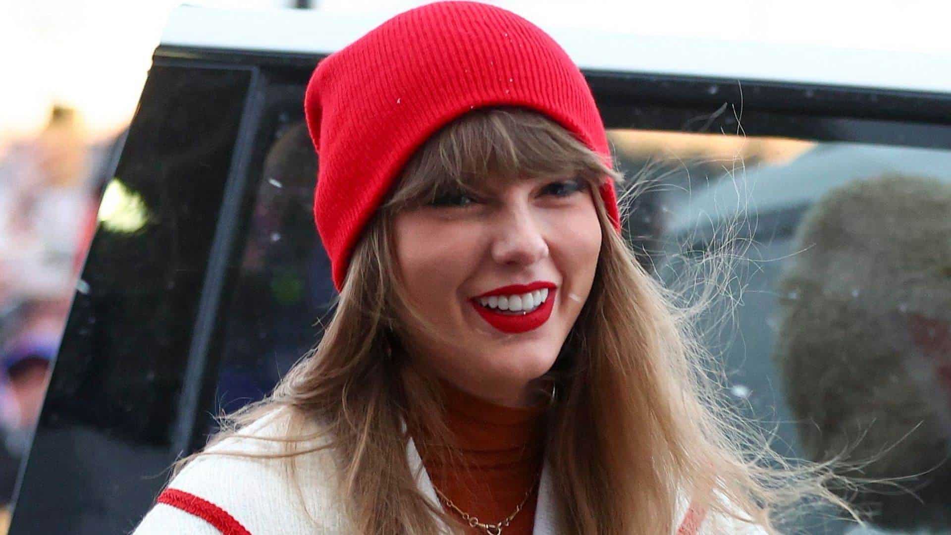 La cantante estará en las gradas del Allegiant Stadium disfrutando del partido.