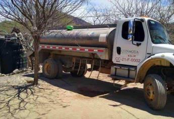 Gestionan obras para llevar agua potable al Tepehauje, El Fuerte