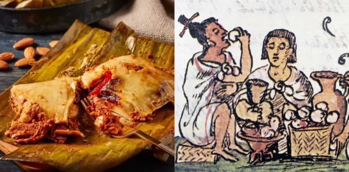 FOTO: Los tamales hechos por los mexicas.