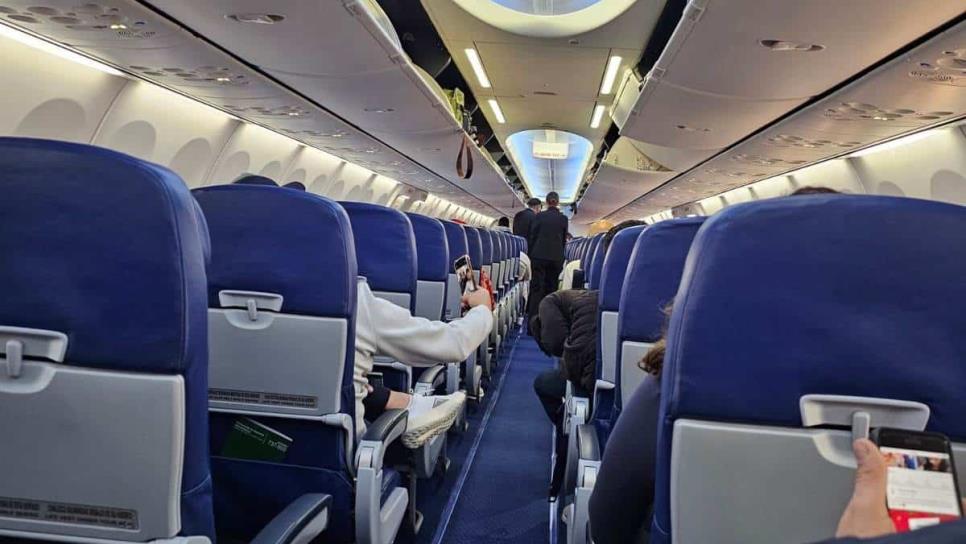 Aviones de Mexicana de Aviación vuelan casi vacíos, reportan viajes de 1 a 9 pasajeros