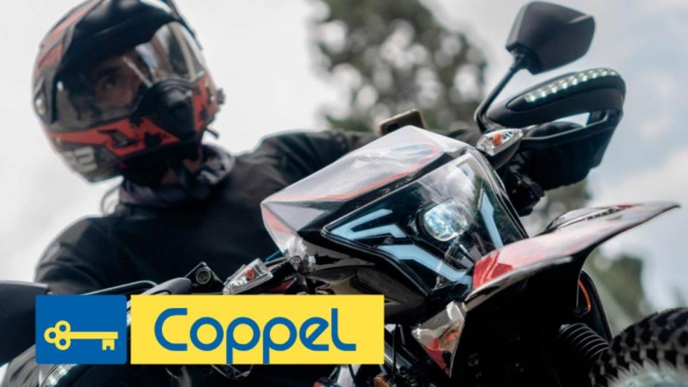 Coppel rebaja hasta 8 mil pesos en esta moto ideal para trabajar en apps de servicio a domicilio