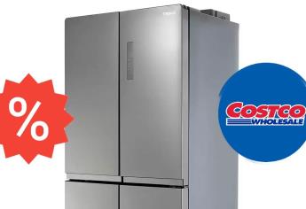 Costco remata refrigerador de puertas dual y acero inoxidable; hasta 8 mil pesos de descuento