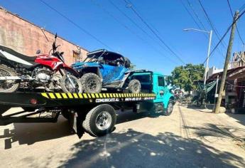 Se aseguran 97 motocicletas en diferentes operativos en Culiacán