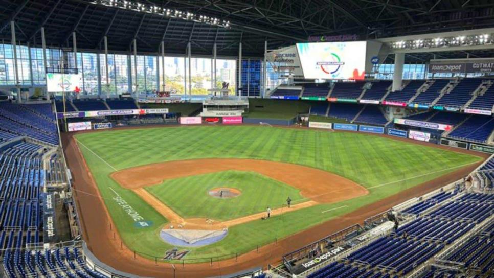 Así limpian el estadio loanDepot Park para Serie Caribe Miami 2024 |VIDEO