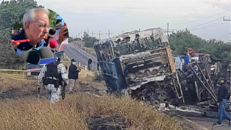 Rocha Moya: Lista de personas fallecidas en el camionazo no es definitiva