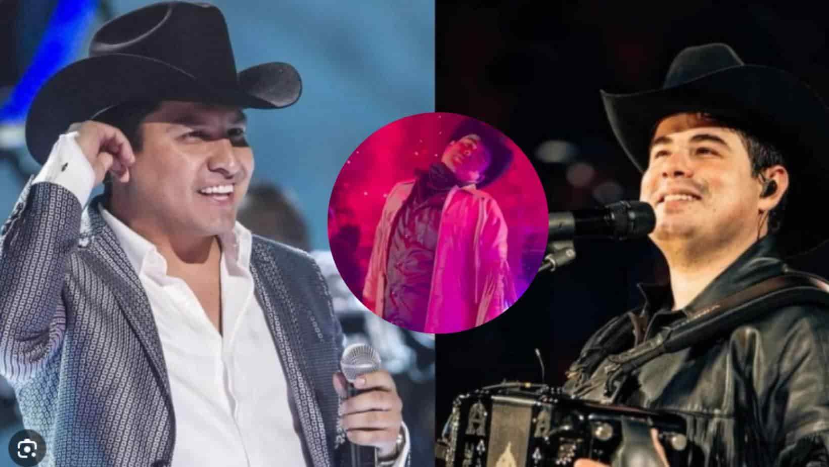 Julión Álvarez y Alfredo Olivas ponen de moda este baile. | FOTO: Redes.