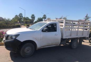 Detienen a conductor por circular en vehículo robado en Culiacán