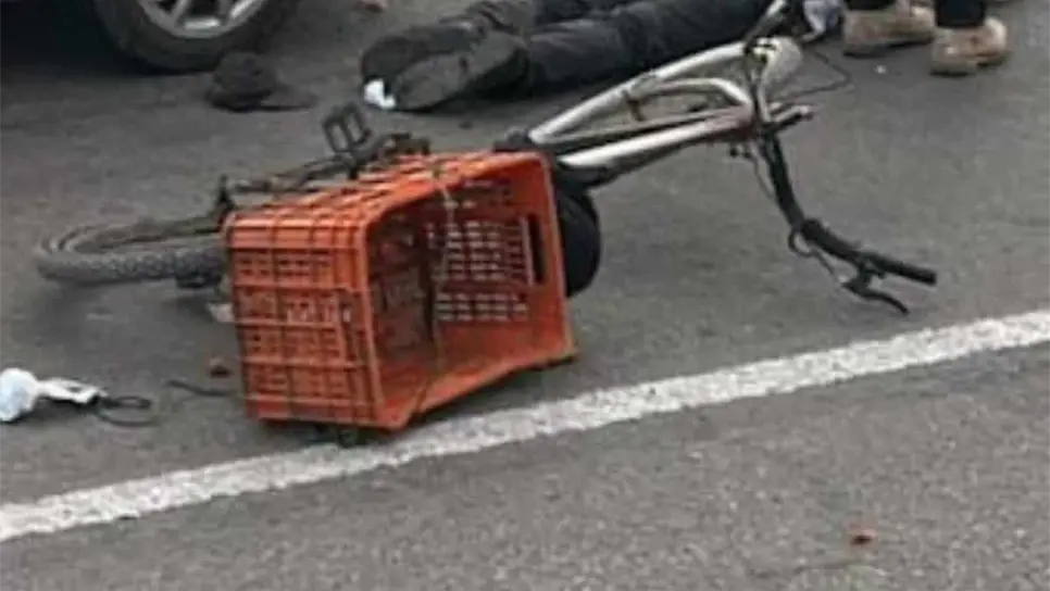 Atropellan a un adulto mayor en la carretera Internacional al norte de Mazatlán. | FOTO: Luz Noticias.