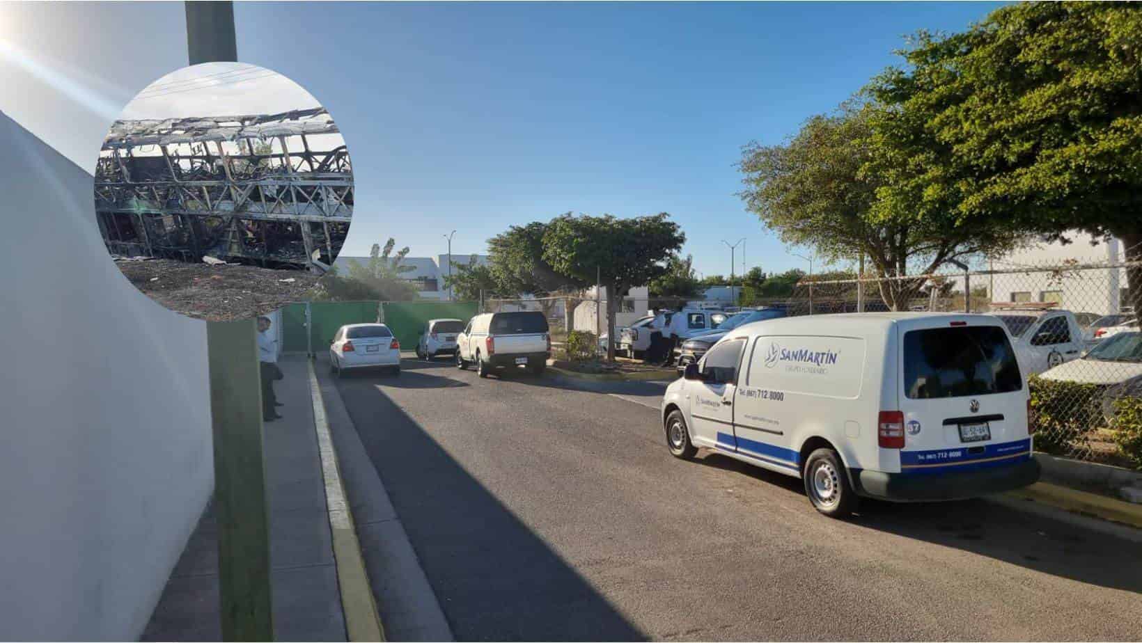 Trasladan cuerpos a Los Mochis. | FOTO: Luz Noticias.