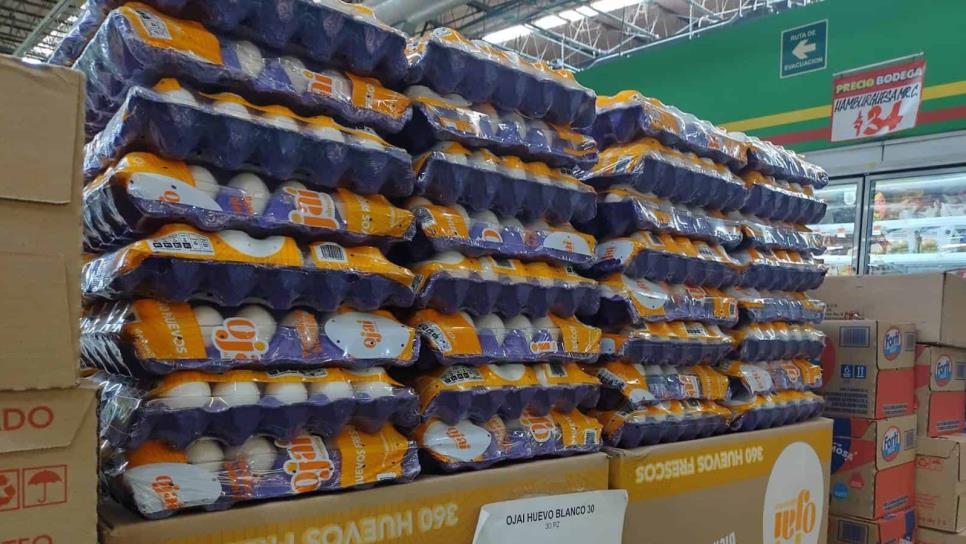 Aumenta el precio del huevo en Sinaloa; la cartera rebasa los 100 pesos