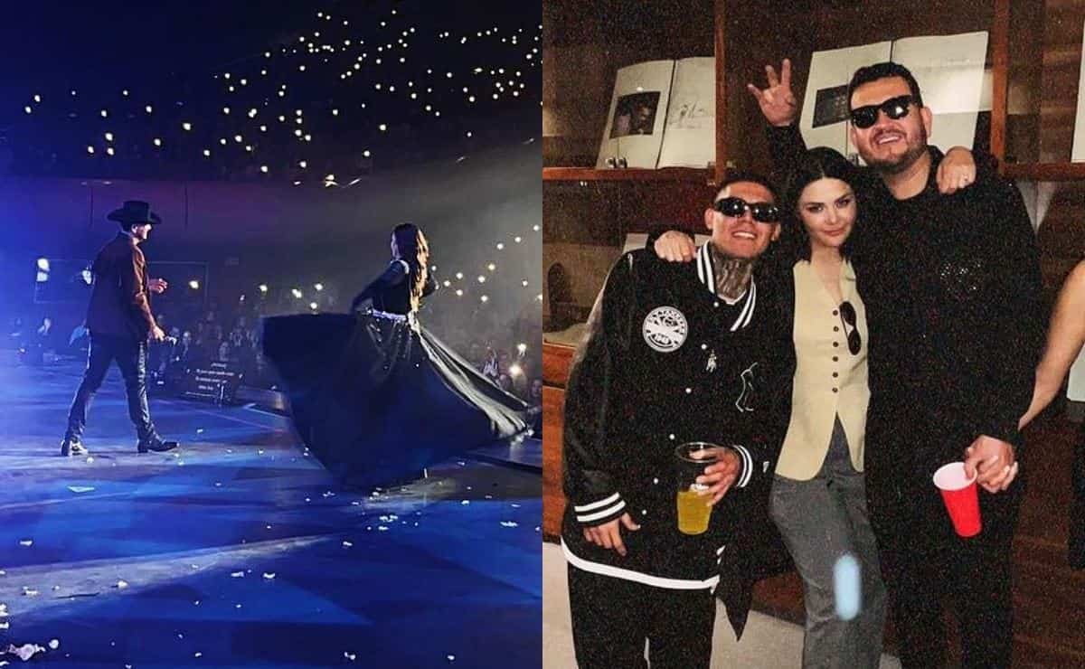 «Algo tranqui»: Eden Muñoz y Yuridia se divirtieron juntos en el Auditorio Nacional