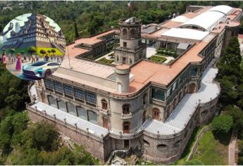 Así se vislumbra el Castillo de Chapultepec en 100 años, según la Inteligencia Artificial