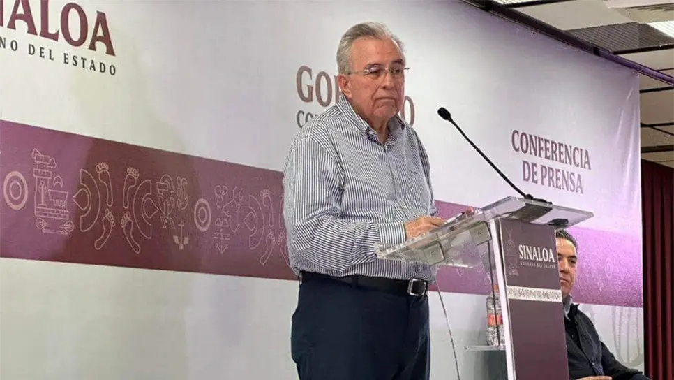 Gobernador Rubén Rocha Moya.