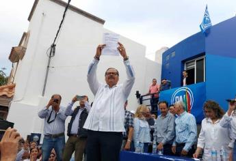 Se registra Domingo «Mingo» Vázquez como precandidato del PAN a la Alcaldía de Ahome